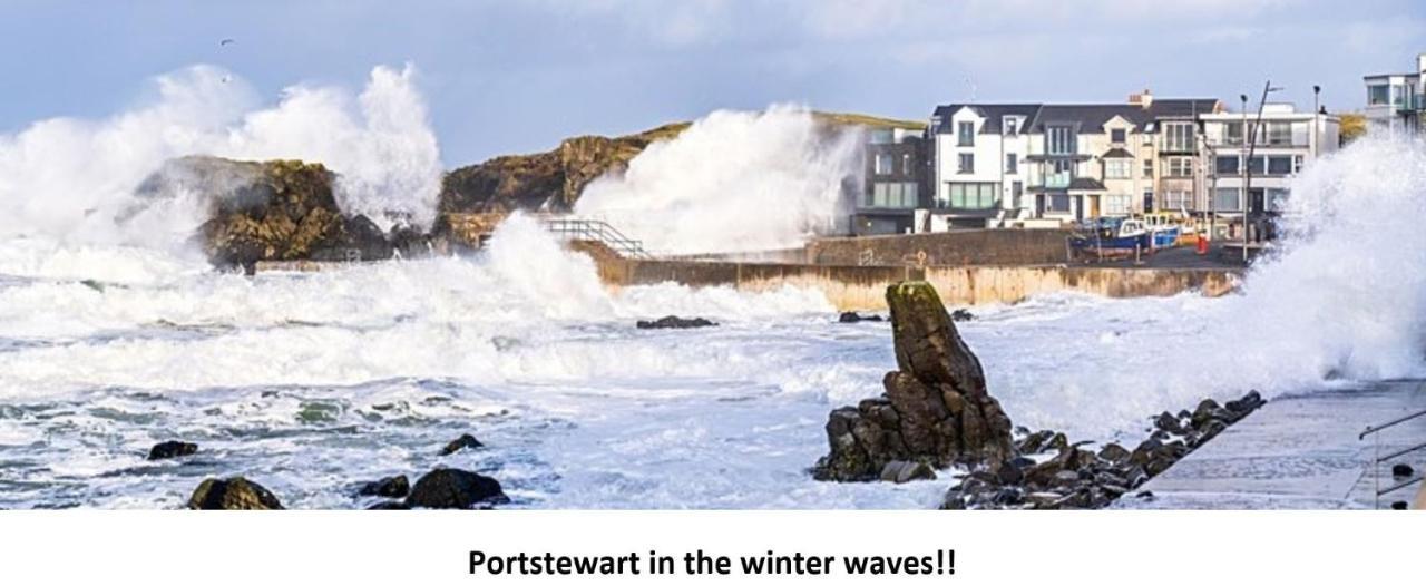 Promenade Apartment Panoramic Sea Views Portstewart Kültér fotó